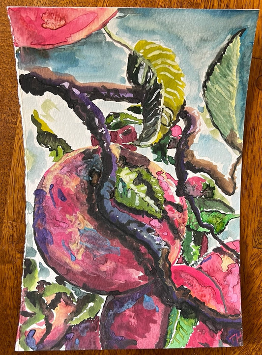 "Inside" - Watercolor Painting