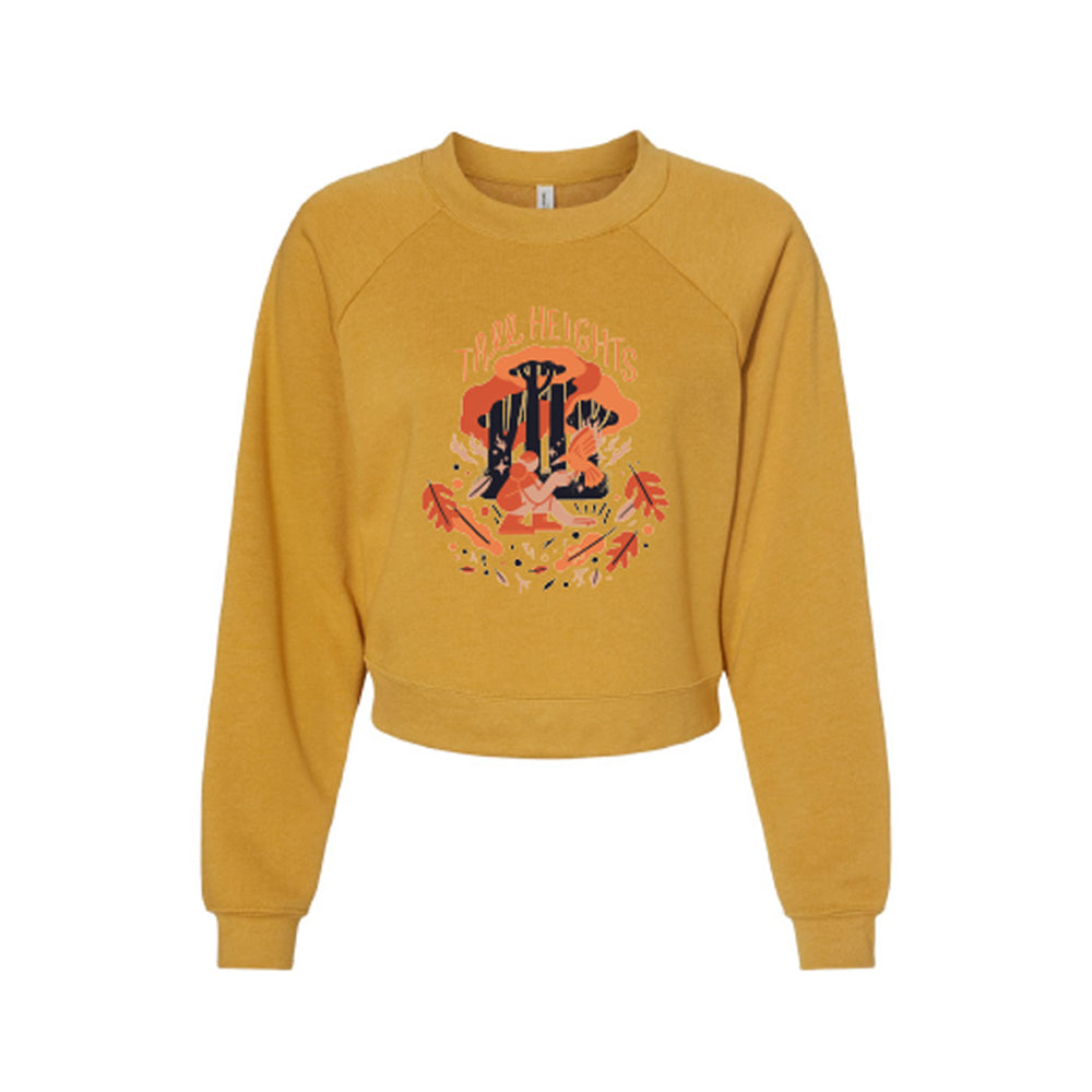 Women's Fall Cropped Sweatshirt