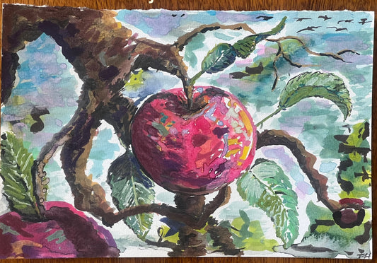 "Juncture" - Watercolor Painting