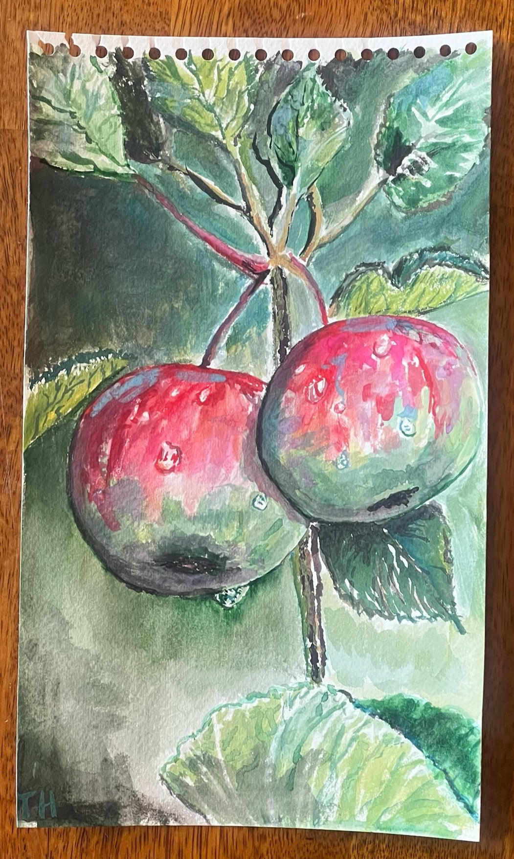 "Rainy" - Watercolor Painting