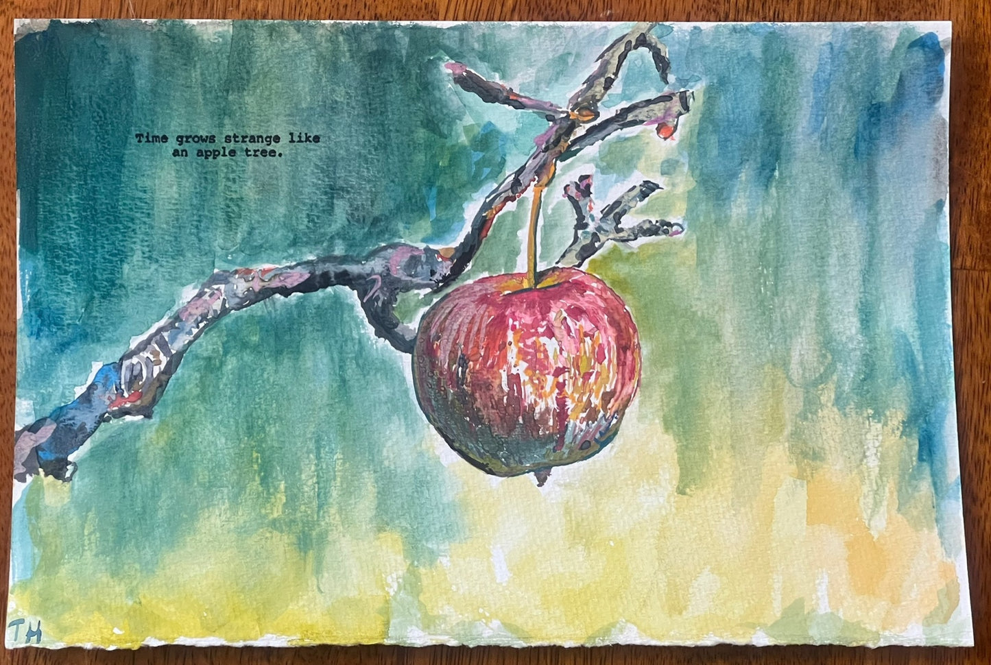 "Washington" - Watercolor Painting